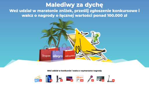 Konkurs "Malediwy za dychę"