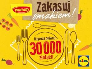 Loteria "Zakasuj smakiem" Winiary Lidl