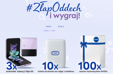 Konkurs "Tiktok Nivea #ZłapOddech i wygraj"