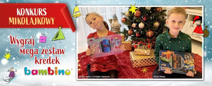 Konkurs "Rozwijaj wyobraźnię dziecka z Kredkami Bambino"