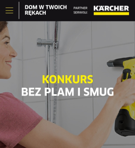 Konkurs "Szkło bez plam i smug. Wygraj myjkę do okien Kärcher"