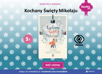 Konkurs z książką "Kochany Święty Mikołaju"