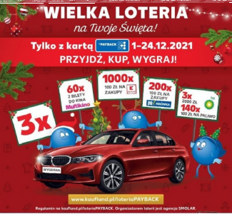 Loteria "PAYBACK" Kaufland