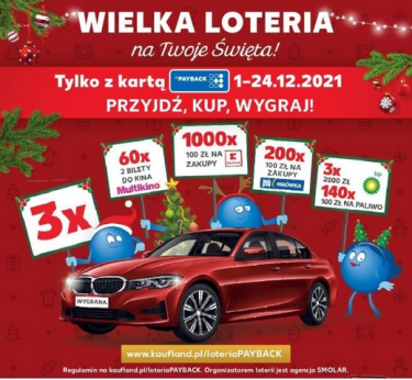 Loteria "PAYBACK" Kaufland