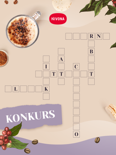 Konkurs "Rozwiąż Krzyżówkę NIVONA, wygraj kawę"