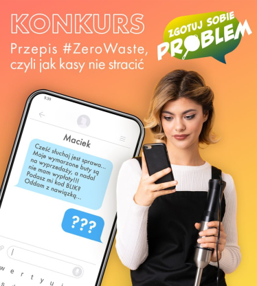 Konkurs "jak BLIKOWAĆ #ZeroWaste i pieniędzy nie tracić"