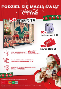 Konkurs "Wygrana na Święta z Coca-Cola" Lewiatan