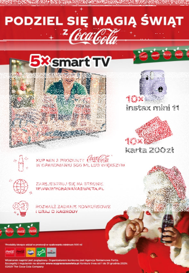 Konkurs "Wygrana na Święta z Coca-Cola" Lewiatan