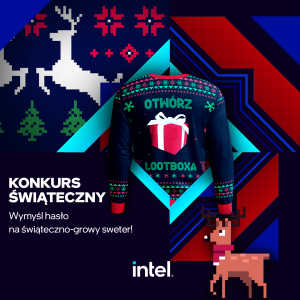 Konkurs świąteczny Sweter Gamera