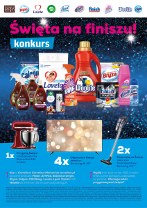 Konkurs "Święta na finiszu" Carrefour