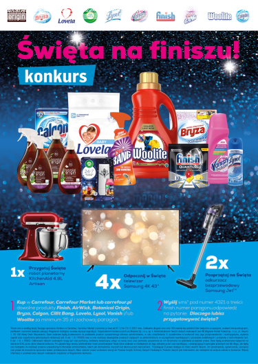 Konkurs "Święta na finiszu" Carrefour