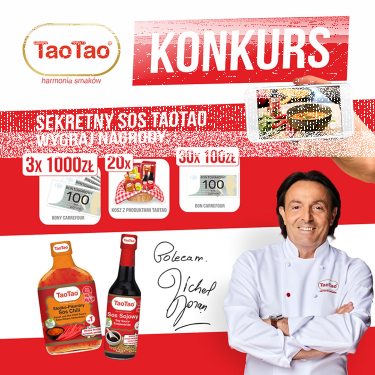Konkurs "Sekretny sos TaoTao" Carrefour