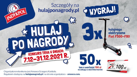 Konkurs "Hulaj po nagrody" Intermarche