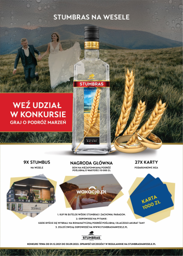 Konkurs "Stumbras na wesele" 18+