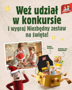 Konkurs "Przygotowania do świąt z Janem Niezbęnym"