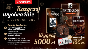 Konkurs "Rozgrzej wyobraźnię z Decomorreno" Intermarche