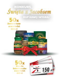 Konkurs "Święta z Jacobsem!" Intermarche