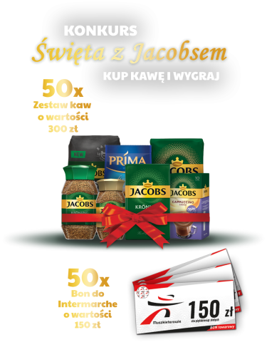 Konkurs "Święta z Jacobsem!" Intermarche