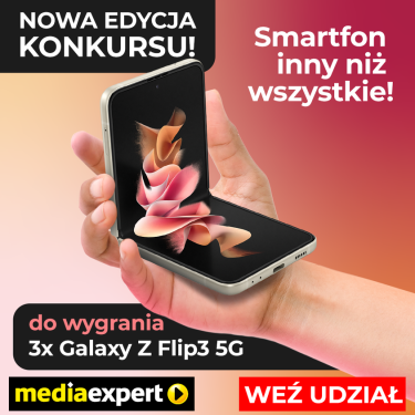 Wygraj smartfon SAMSUNG Galaxy Z Flip 3
