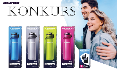Zimowy konkurs Aquaphor z butelkami CITY