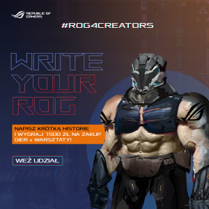 Konkurs "Napisz pomysł na bohatera gry -  czeka 3000 zł na zakup gier"