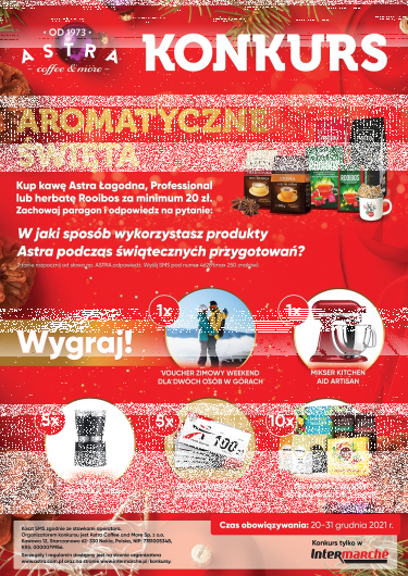 Konkurs "AROMATYCZNE ŚWIĘTA" Intermarche