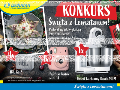 Konkurs "Święta z Lewiatanem"