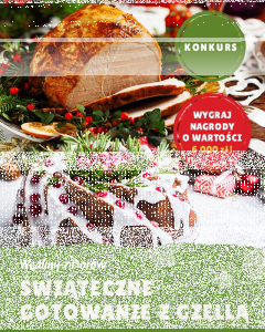 Konkurs "Świąteczne gotowanie z Gzellą"