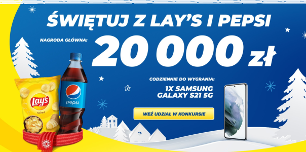 Zimowy konkurs Lay’s i Pepsi! Auchan