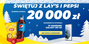 Zimowy konkurs Lay’s i Pepsi! Auchan