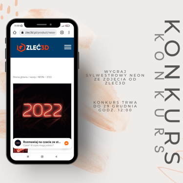 Wygraj sylwestrowy neon