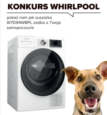 Konkurs "Czystość z suszarką Whirlpool W7D94WBPL"