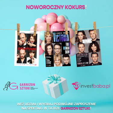 Wygraj vouchery na wybrany spektakl w teatrze Garnizon Sztuki