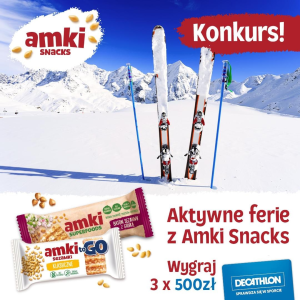 Konkurs "Aktywne ferie z Amki Snacks"