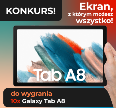 Wygraj tablet Samsung Galaxy Tab A8