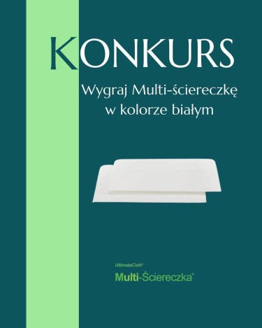 Wygraj multiściereczkę w kolorze białym! do godz. 18:00