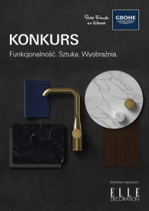 Konkurs "Zaprojektuj łazienkę z GROHE i wygraj atrakcyjne nagrody"