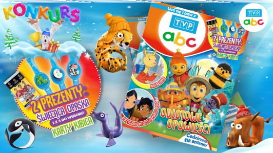 Konkurs "Ucz się i baw z TVP ABC" do godz. 14