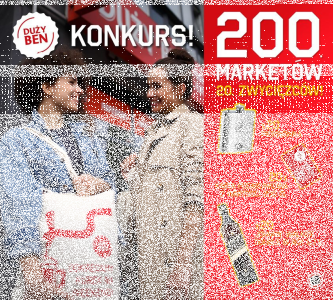 Konkurs "200. Marketów – 20. Zwycięzców" 18+
