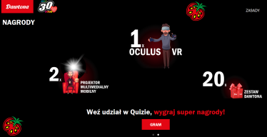 Konkurs "Dowiedz sie dlaczego sok pomidorowy Dawtona ma moc i wygraj nagrody"