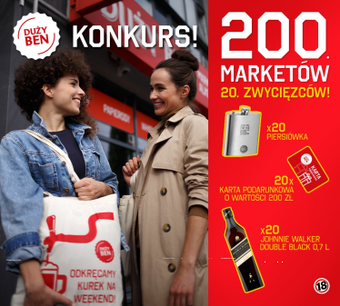 Konkurs "200. Marketów – 20. Zwycięzców"