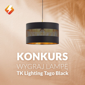 Wygraj lampę wiszącą TK Lighting Tago Black