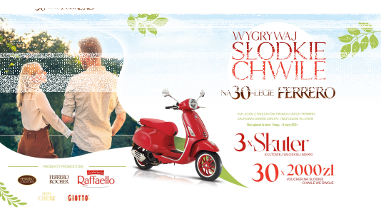 Loteria "Wygrywaj słodkie chwile"