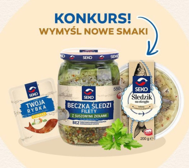 Konkurs "Szczęście ma smak śledzia"
