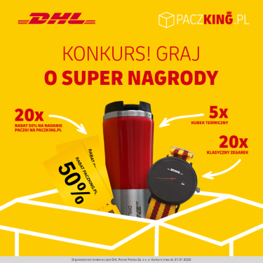 Konkurs "Zostaw komentarz i graj o nagrody od PaczKING.pl"