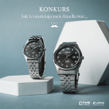 Konkurs "Time Trend - Dwa zegarki marki LORUS do wygrania"