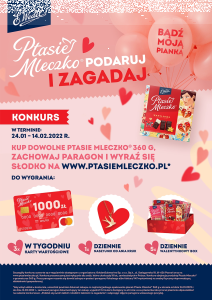 Konkurs marki E.Wedel "Podaruj i zagadaj"