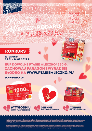 Konkurs marki E.Wedel "Podaruj i zagadaj"