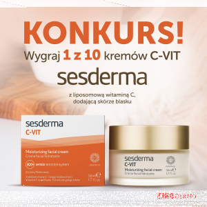 Wygraj 1 z 10 kremów C-VIT od marki Sesderma z liposomową witaminą C