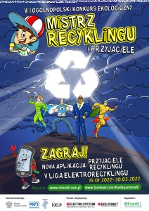 Józefów: Konkurs ekologiczny dla młodzieży "Mistrz Recyklingu i Przyjaciele"